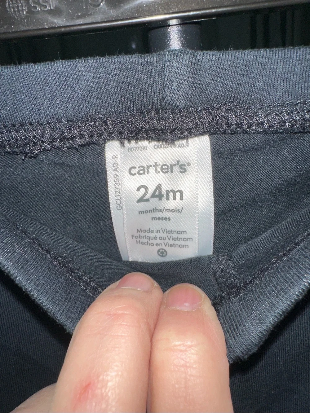 🎉Carter's Black Kids' Leggings. C338